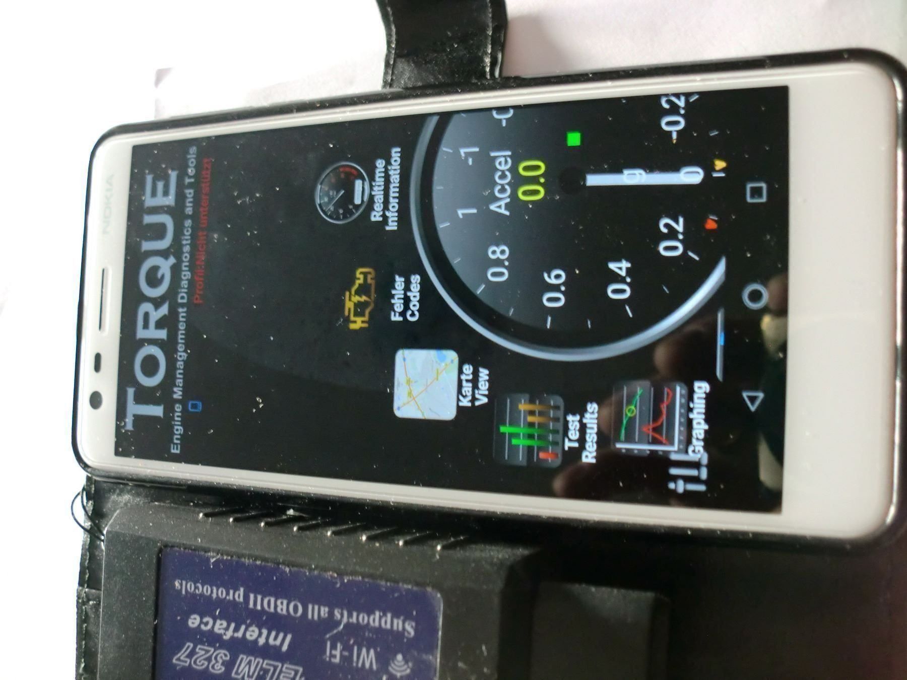 Handys / Smartphones: obd2 smartphone +Autodiagnose ELM327 – Gebraucht aus wila von audi48 9