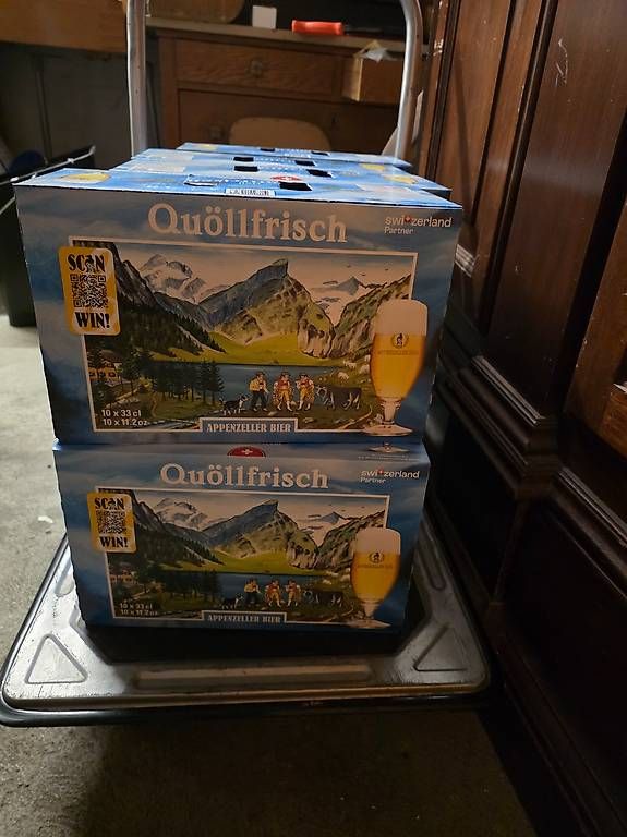 Kartons: Bier: 9 Kartons à 10 Flaschen 3,3dl – Gebraucht aus Berg TG von Wuschel74 1