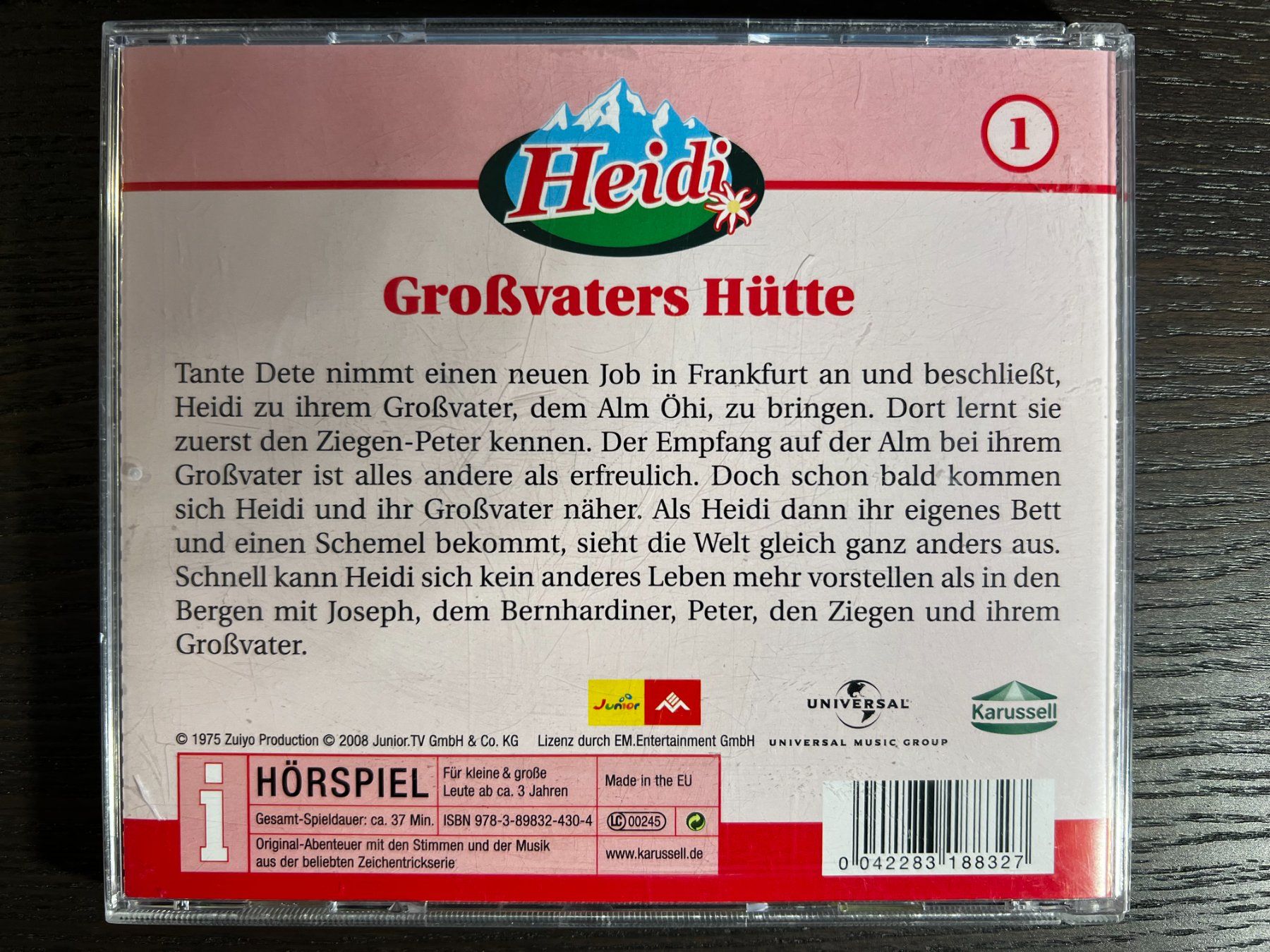 Audiolibri: Heidi - Grossvaters Hütte – Usato da Zürich venduto da F84 1