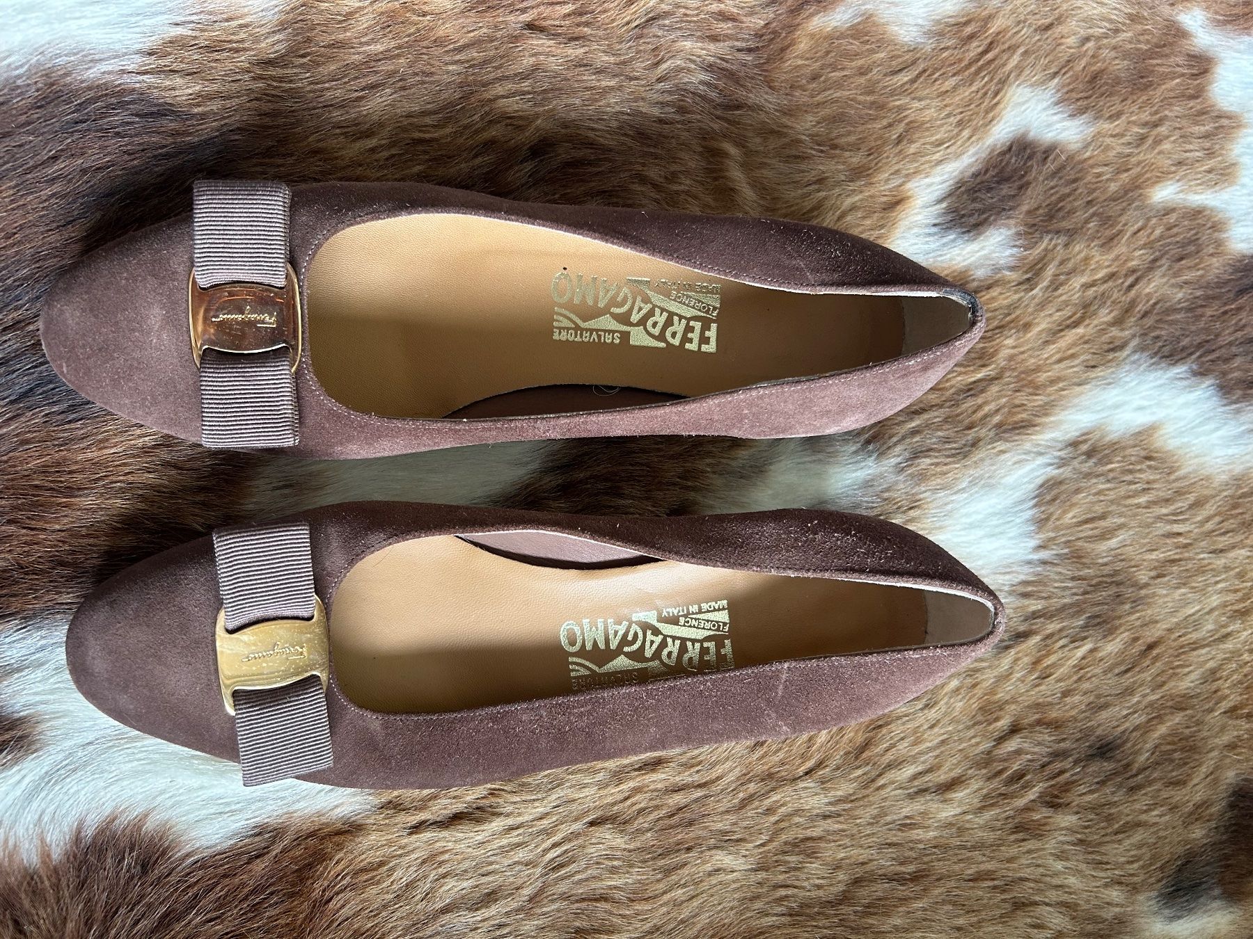 Salvatore Ferragamo Scarpe da donna: Salvatore FERRAGAMO Ballerinas mit Absatz – Usato da Bern venduto da miafilippa01