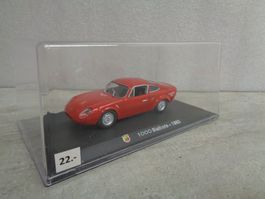 Altaya 1:43 Voiture de Sport Abarth Fiat 1000 Bialbero 1963
