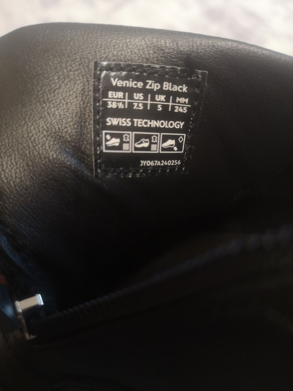Joya Scarpe da donna: Joya Venice Zip Black 38 – Usato da Emmenbrücke venduto da Neverlaand-22 5