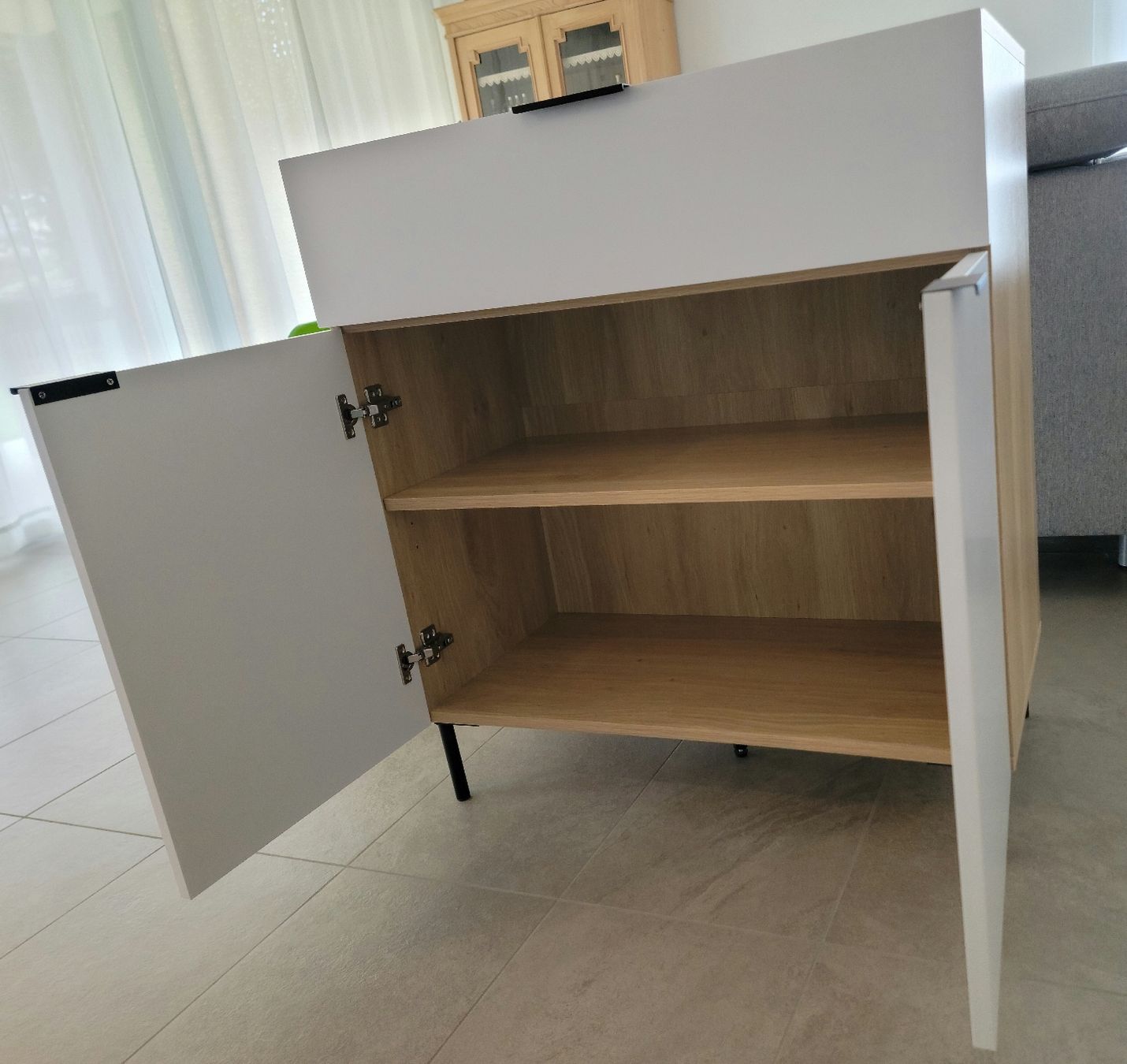 Conforama Cassettiere: Sideboard/Kommode - Holz/weiss - neuwertig – Nuovo (secondo la descrizione) da Hallau venduto da Sutter_Sandra 2