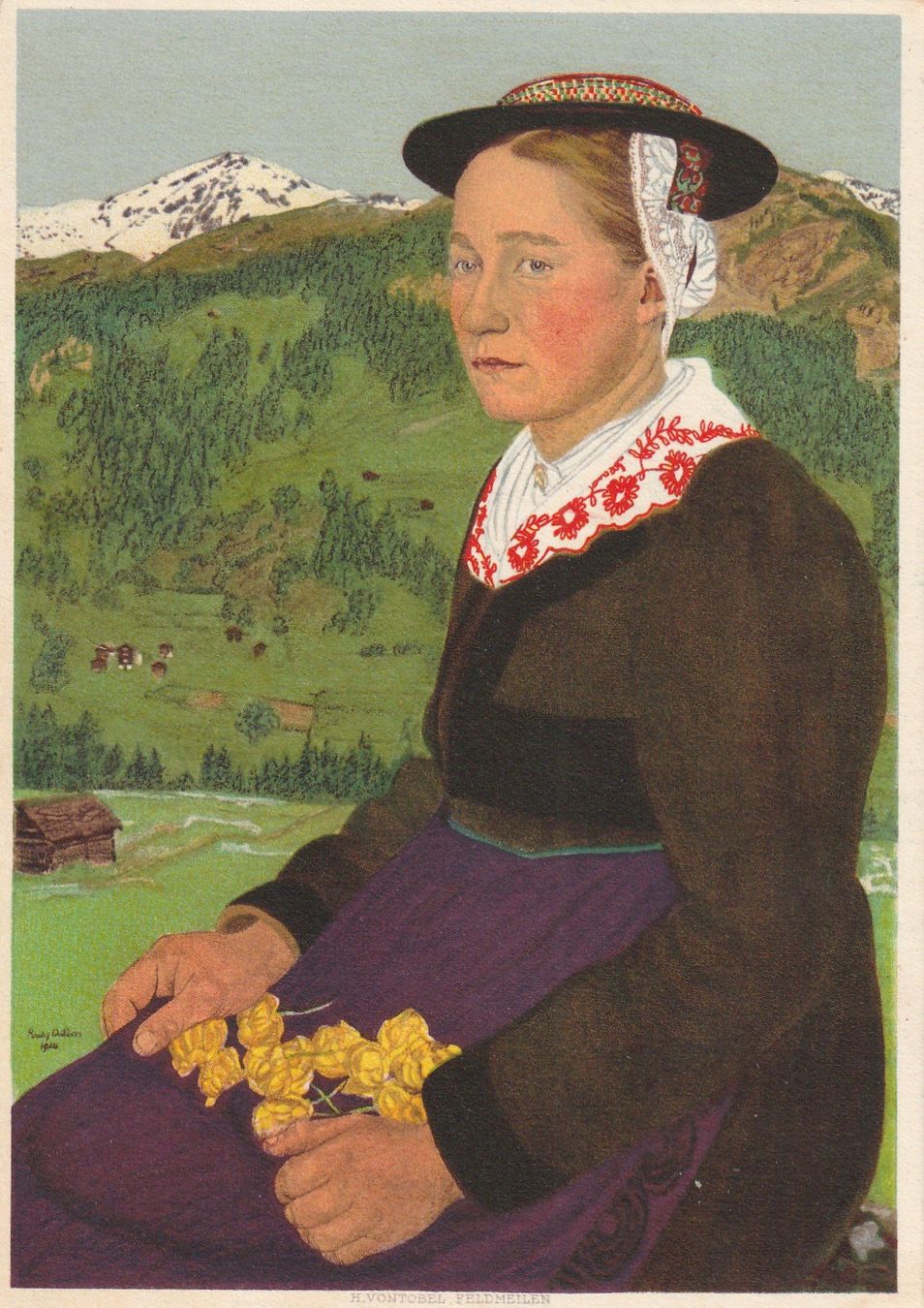 Alle Briefmarken: Bundesfeierkarte 1937 Nr. 57g – Gebraucht aus Rorschacherberg von fratovi2 1