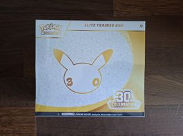 Pokemon 30th Elite Trainer Box ETB Sealed Englisch