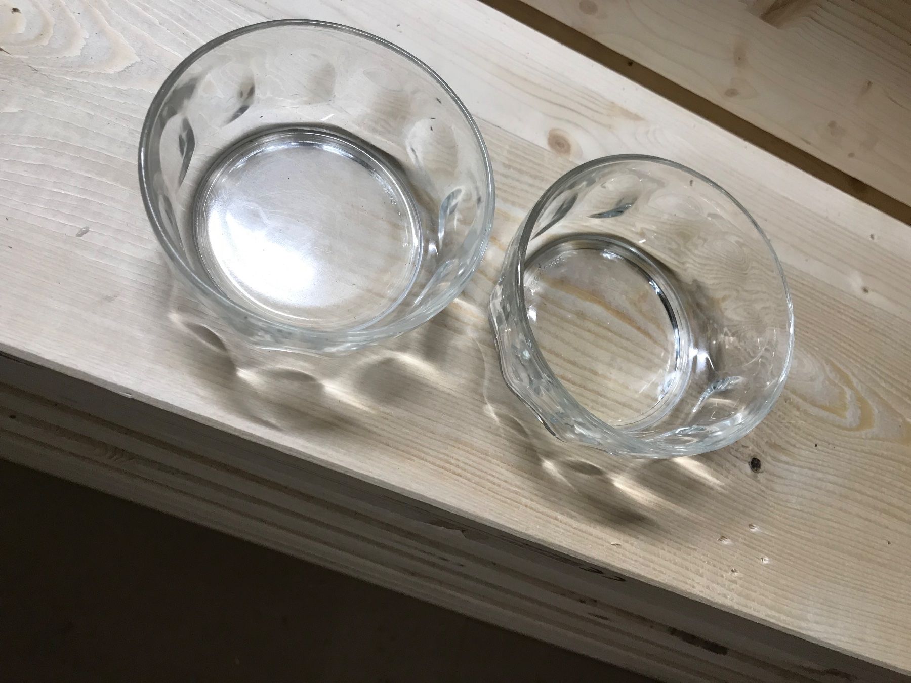 Bicchieri: 2 Glas Schalen 11cm – Usato da Muttenz venduto da U41g