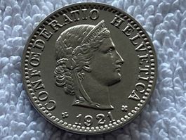 20 centimes/rappen 1921
