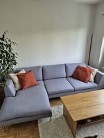 Ecksofa grau, Bezüge waschbar, guter Zustand.