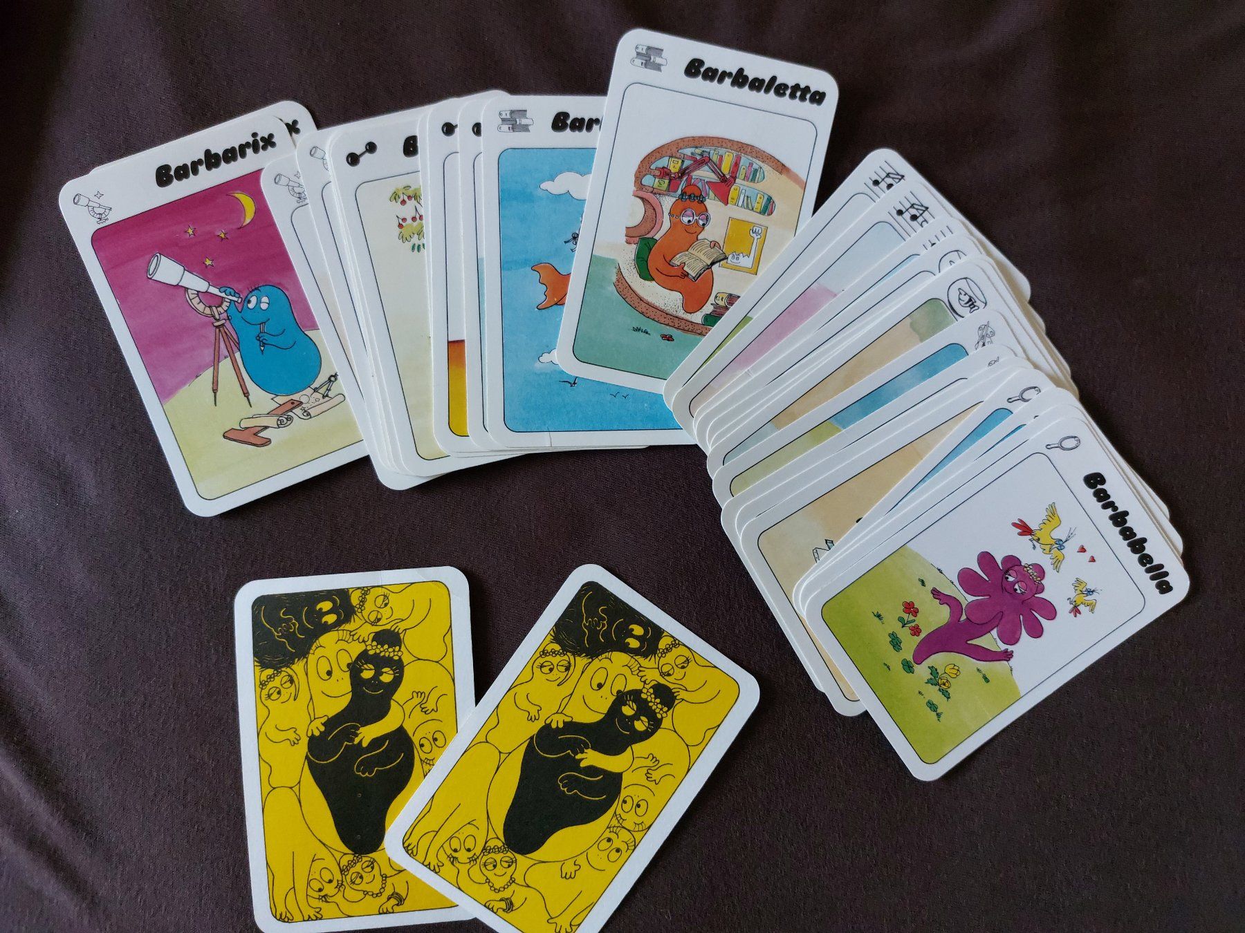 Giochi: Barbapapa Kartenspiel antik – Usato da Unterseen venduto da Ruia3333