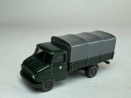 Wiking Opel Blitz Schräghaube Polizei grün