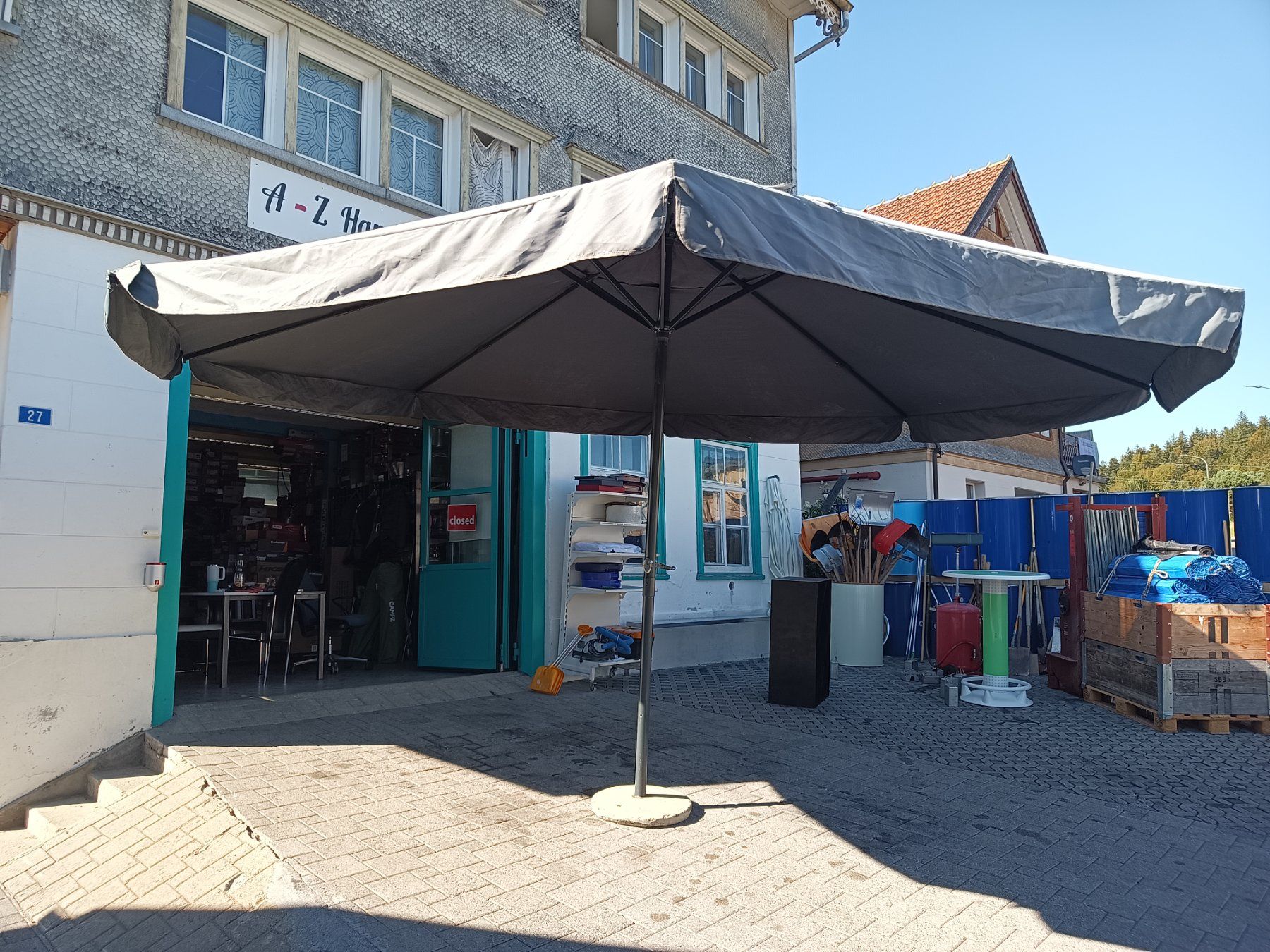 Parasols: Sonnenschirm 480cm – D'occasion à Oberegg par A-Z.Handel.Loehrer 6