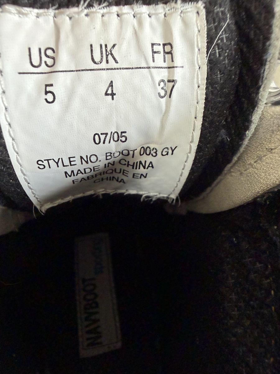 Navyboot Scarpe da donna: Navyboot Sporting Stefeletten/Boots 37 – Usato da Staufen venduto da Elina08 5