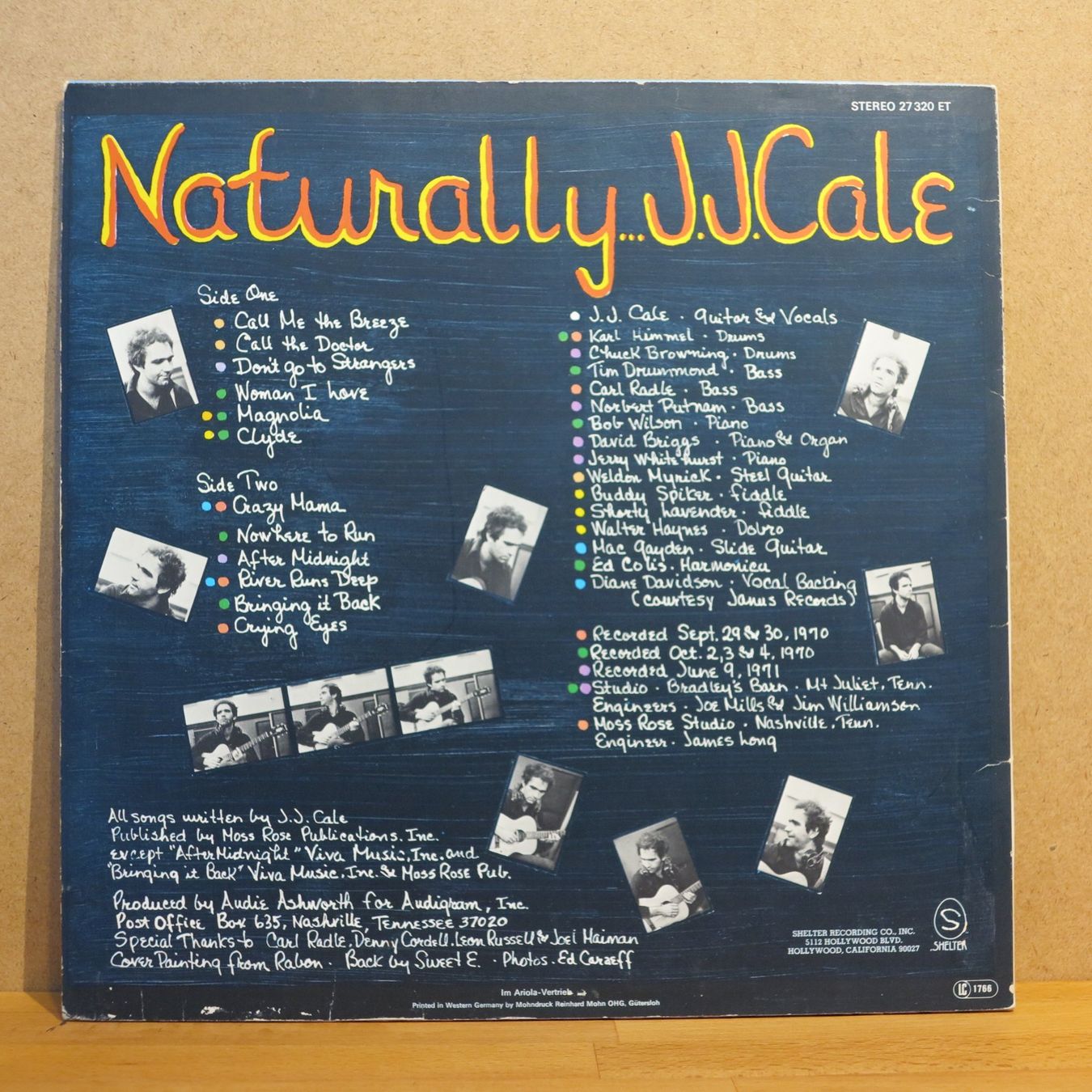 Schallplatten: J.J.Cale - Naturally  / LP – Gebraucht aus Zürich von Naim60 1