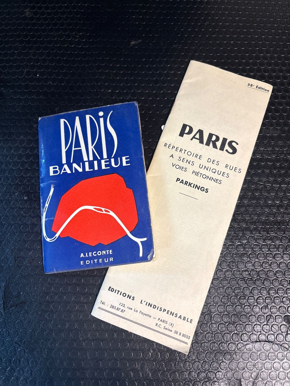 Cartine & Atlanti: Plan carte de Paris Recta Foldex – Usato da Courtételle venduto da RomRib 1