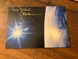 Photo Astronaute Claude Nicollier  - Signée! Rare!