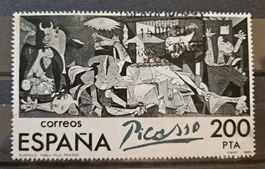 Briefmarke Spanien Guernica Picasso 200 PTA 1981