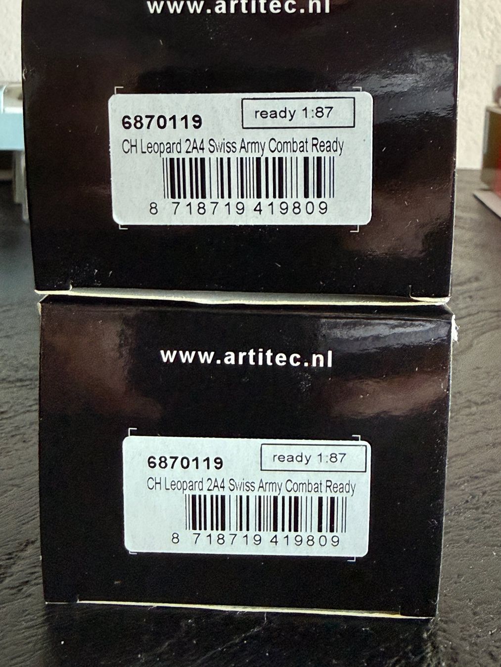 Modellautos: 2x Artitec Leopard 2A4 Transportposition 1:87 – Neu und originalverpackt aus Nänikon von jeanyus 4