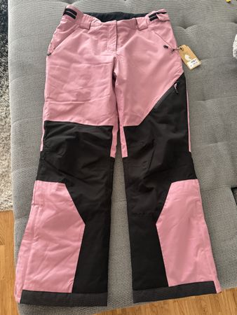 Skihose 46 Nord rosa schwarz Grösse 44 (L/XL) neu mit Etiket