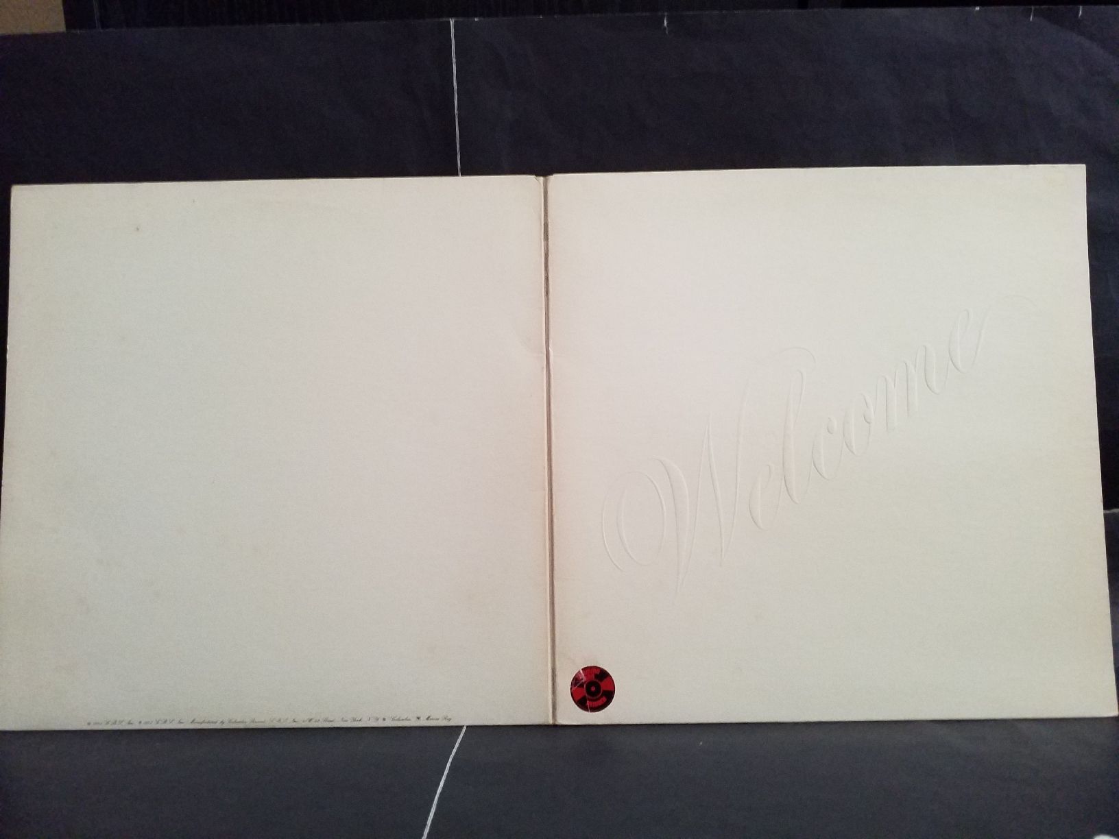 Schallplatten: SANTANA,  welcome - 1st 1973 US  +++++ – Gebraucht aus Yverdon-les-Bains von Jacotreut 1