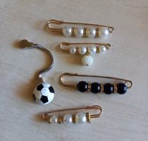 4 Anstecknadel u Schalhalter mit Magnet