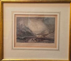 belle gravure d'époque de Madulen