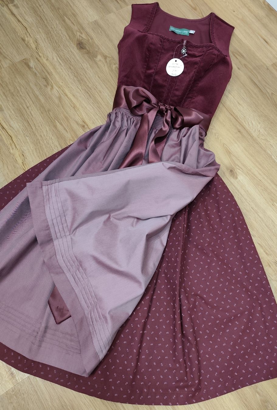 Vestiti: Samt Dirndl CountryLine - NEU – Nuovo (secondo la descrizione) da Dussnang venduto da Rosenfee50 2