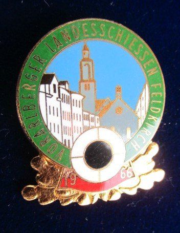 Medaillen: Vorarlberger Landesschiessen Feldkirch 1966 – Gebraucht aus Luzern von Horoskop1