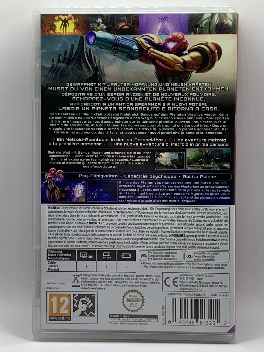 Nintendo Jeux: Nintendo Switch - Metroid Prime 4 Beyond – D'occasion à Ostermundigen par RG-Collector 1