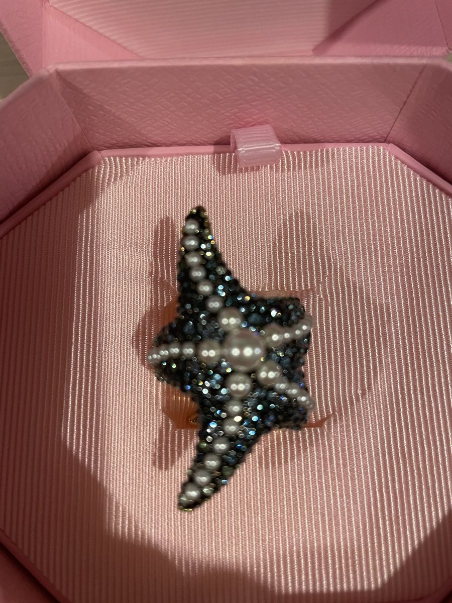 Swarovski Anelli: Swarovski Ring, Seestern / Starfish, Grösse 55, neu! – Nuovo e nell'imballaggio originale da Baar venduto da sabisun66 1