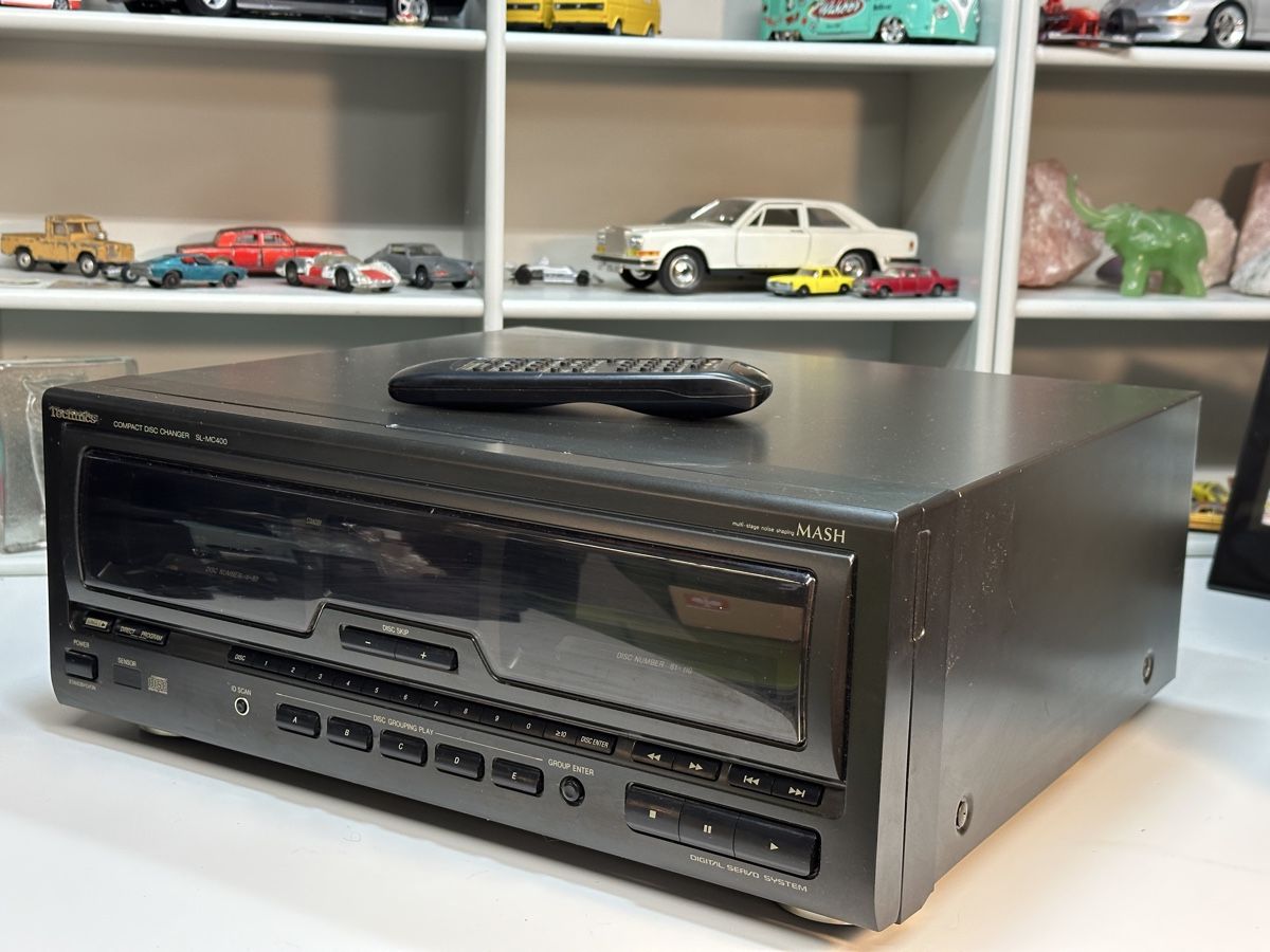 Technics Aufnahmegeräte: Technics SL-MC400 CD Wechsler mit Fernbedienung – Gebraucht aus Wädenswil von HobbyZimmer 5