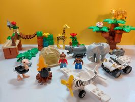 LEGO Duplo 6156 Safari - Abenteuer (Flugzeug, Quad) Komplett