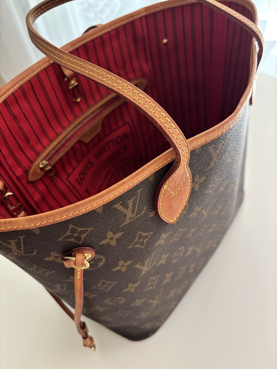 Louis Vuitton Borse da donna: Louis Vuitton Neverfull MM Handtasche Monogram Canvas – Usato da Basel venduto da uni_6j8f