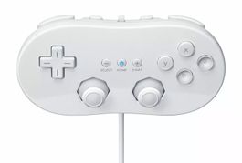 Gamepad Joypad weiss Nintendo Wii Controller Pro Classic