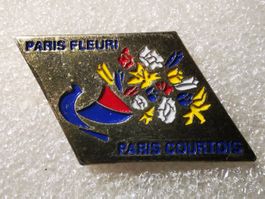 Ansteckpin 7: Paris Fleuri