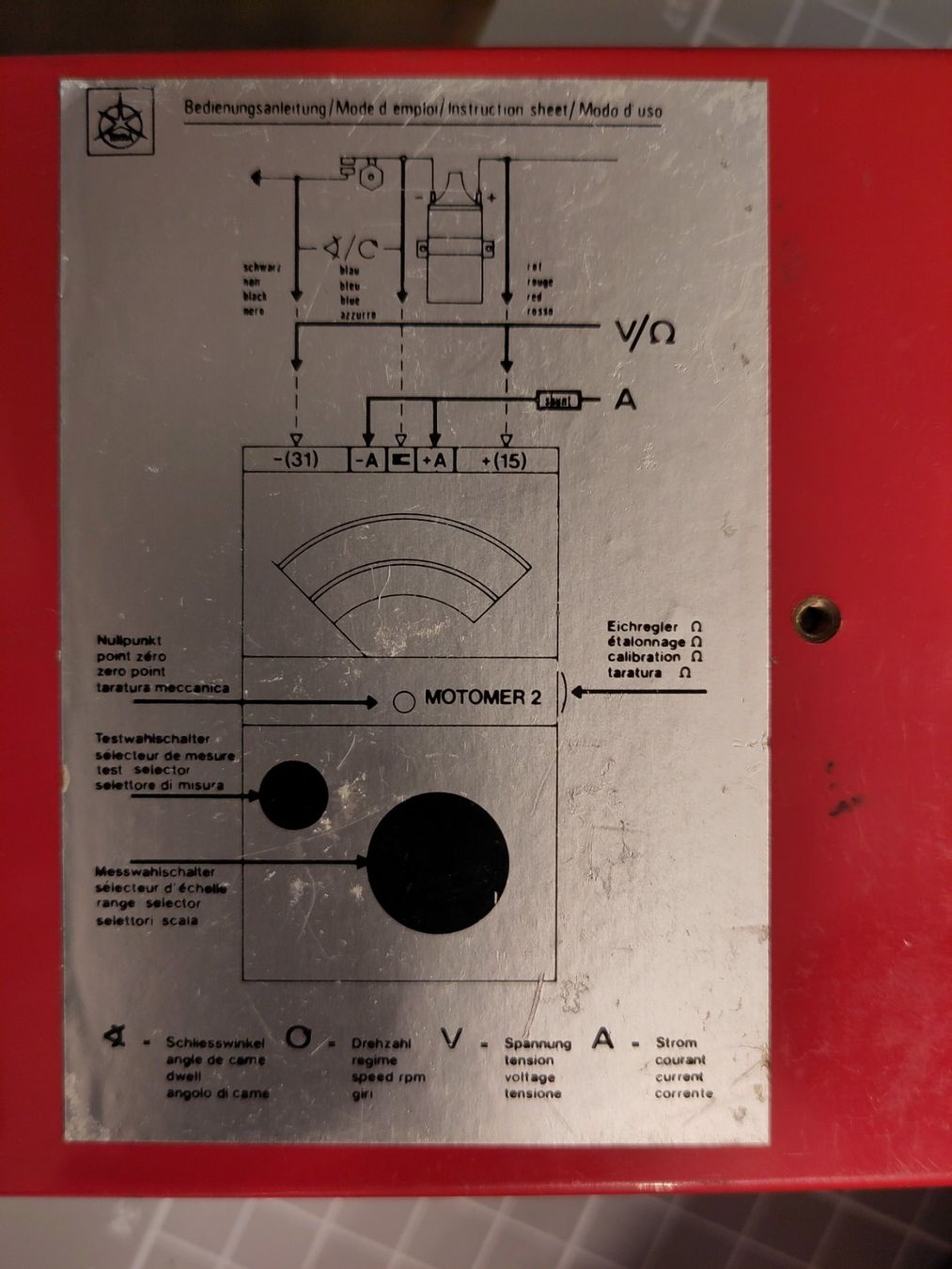 Mesurer: Motometer 2 analog – D'occasion à Moosseedorf par Smammut 1