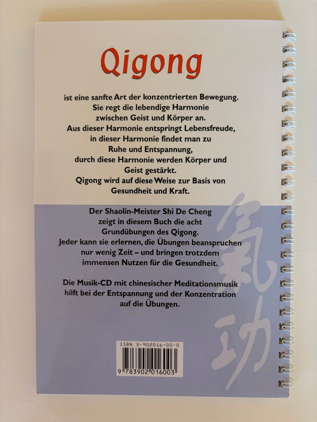 Libri: Stark & Gesund durch Qigong - mit Shaolin-Meister – Usato da Grüningen venduto da saya14 8