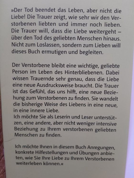MEINE TRAUER WIRD DICH FINDEN Roland Kachler fester Einband (Neu