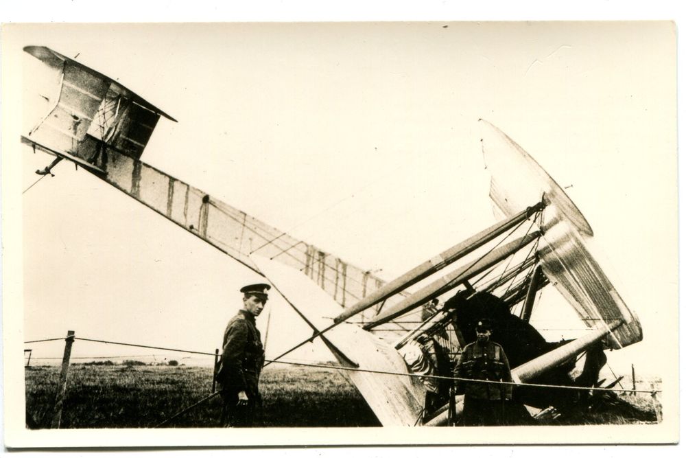 AK 1919 Vickers Biplane First Direct Transatlantic Flight (Gebraucht ...
