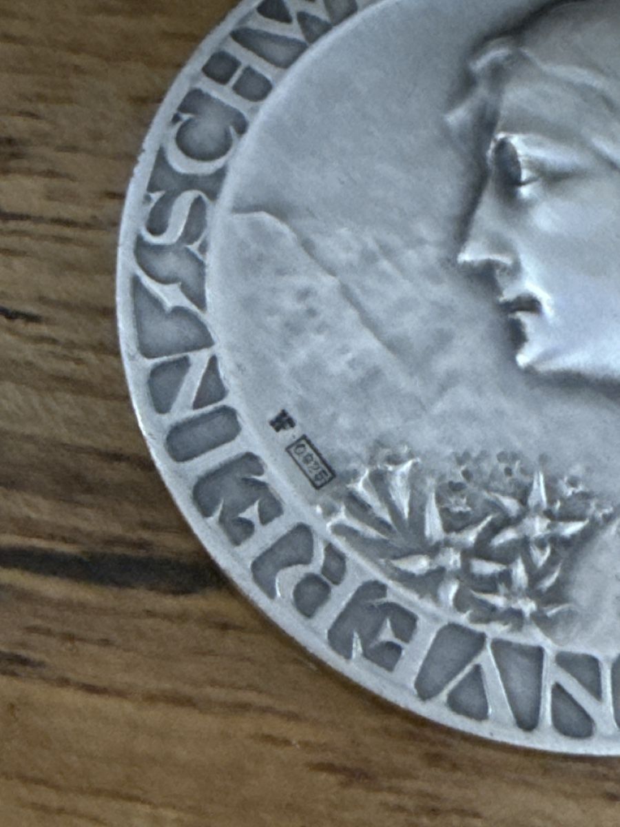 Medaglie: Silber 925 Schützenmedaille – Usato da Balterswil venduto da tadagmarsan 1