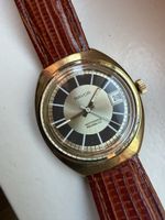 Montre homme Rayor automatique bracelet cuir état usagé