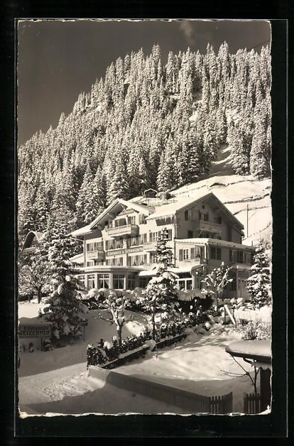 Cartes postales: Adelboden, Hotel Edelweiss, Scheizerhof  – D'occasion à Berlin par bartko-reher
