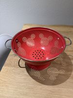 Küchensieb Disney Mickey Mouse rot gebraucht mit Mängeln