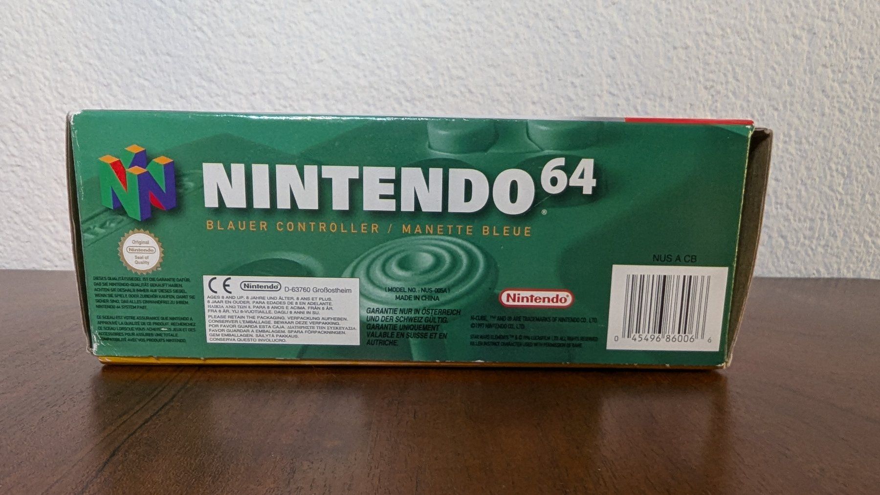 Nintendo Controller: Nintendo 64 [N64] Controller blau inkl. OVP – Usato da Münchenstein venduto da PeterPan.ch 3