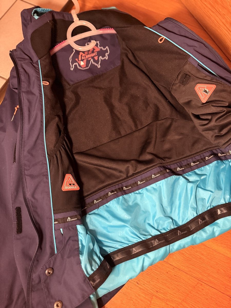 Giacche & Cappotti: Dunkelblau & Orange Albright Jacke 164 – Usato da Amlikon-Bissegg venduto da Rose_Rose 2
