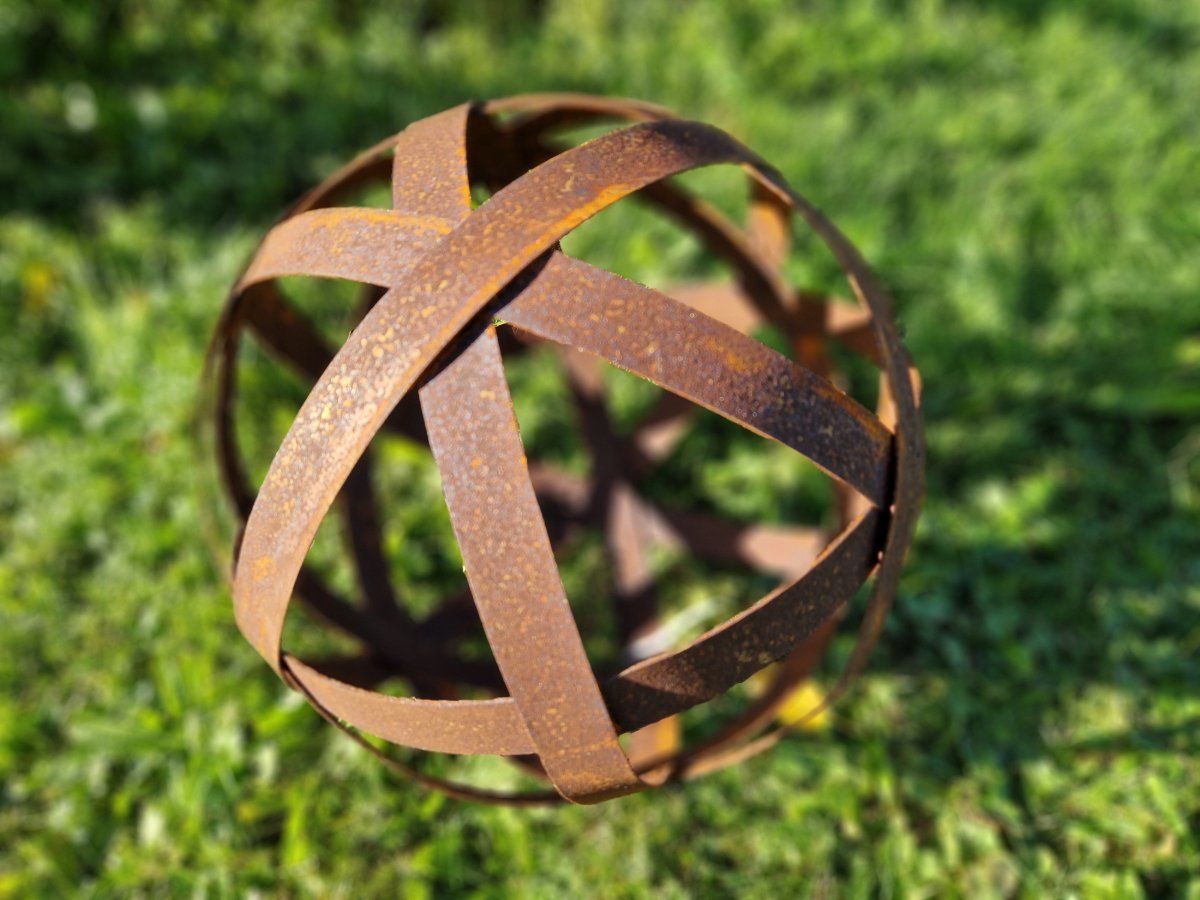 Tutte le decorazioni: Rostkugel Streben 30cm – Nuovo e nell'imballaggio originale da Matzendorf venduto da Gartendeko-Shop 1
