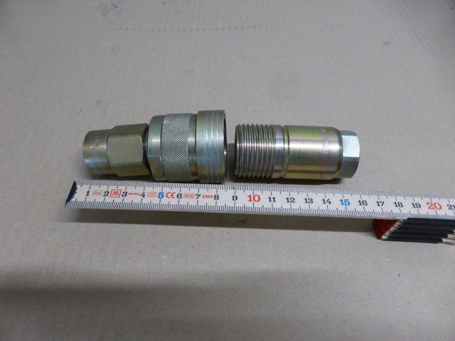 Escavatori: Hydraulik Kupplung – Nuovo (secondo la descrizione) da Buttisholz venduto da Tortuga07 2