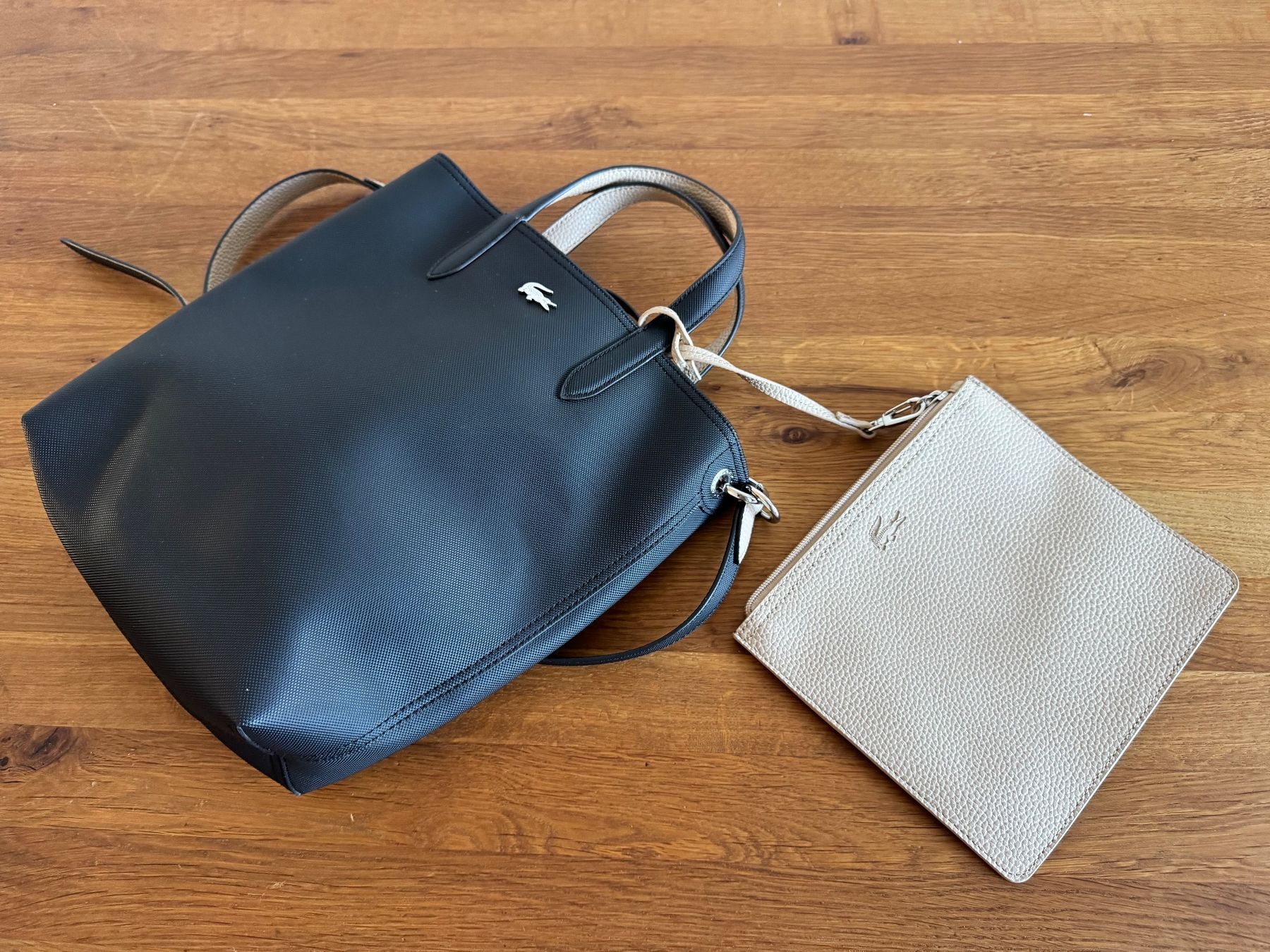 Lacoste Sacs femmes: Lacoste Tasche schwarz/beige – Neuf (Voir description) à Frauenfeld par max11116 4