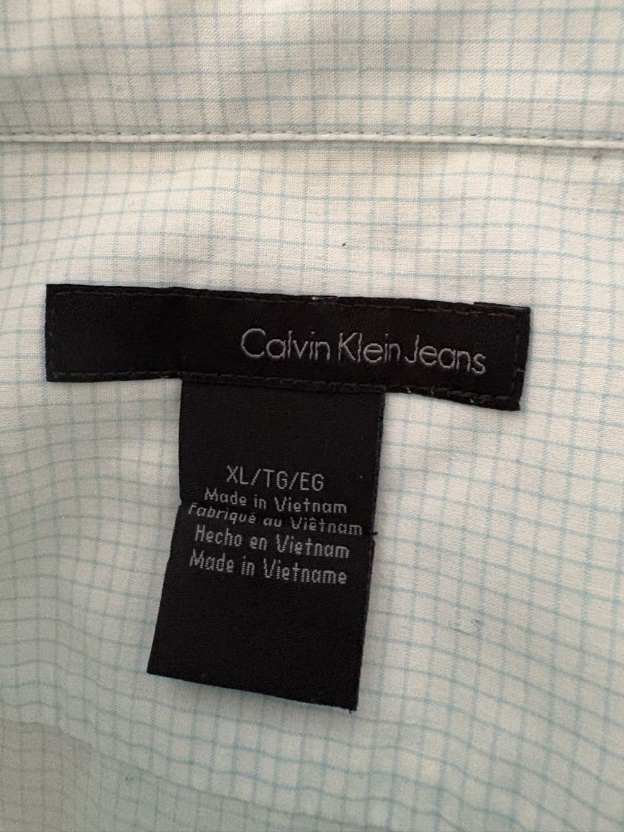 Calvin Klein Camicie: Calvin Klein Hemd Herren Gr.: XL – Usato da Buchrain venduto da Booster10 1