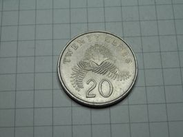 Singapur  20 Cent, 1989
