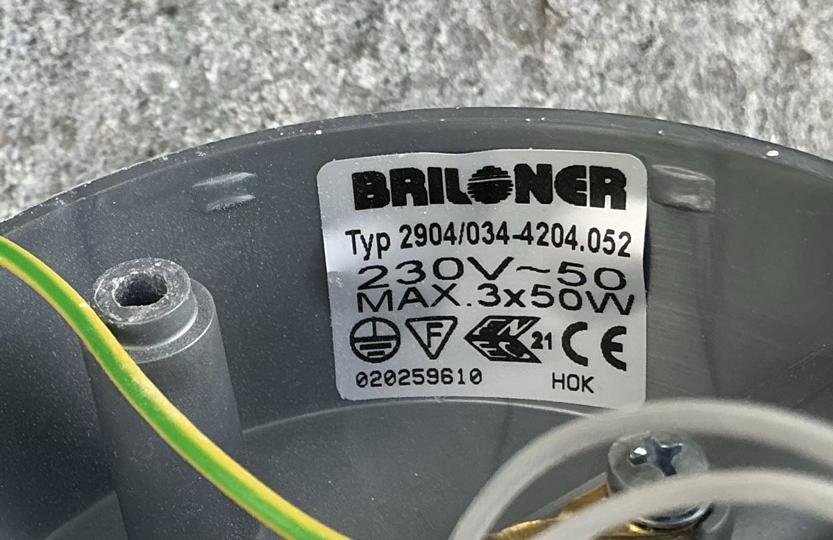 Lampade: 3er-Deckenspot von Briloner – Usato da Henggart venduto da Denver 2